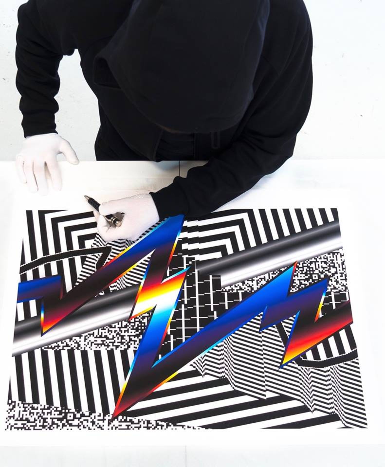 Felipe Pantone 'Ultra Chrome', 2019 50 x 70 cm / 19,69 x 27,56 in 310 gr Archival [...] - Bild 5 aus 5