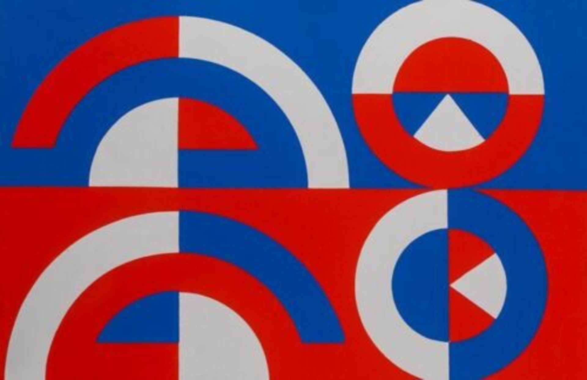 Jacques Tissinier (1936-2018) Patterns 1970 Original silkscreen hand signed and [...] - Bild 3 aus 5