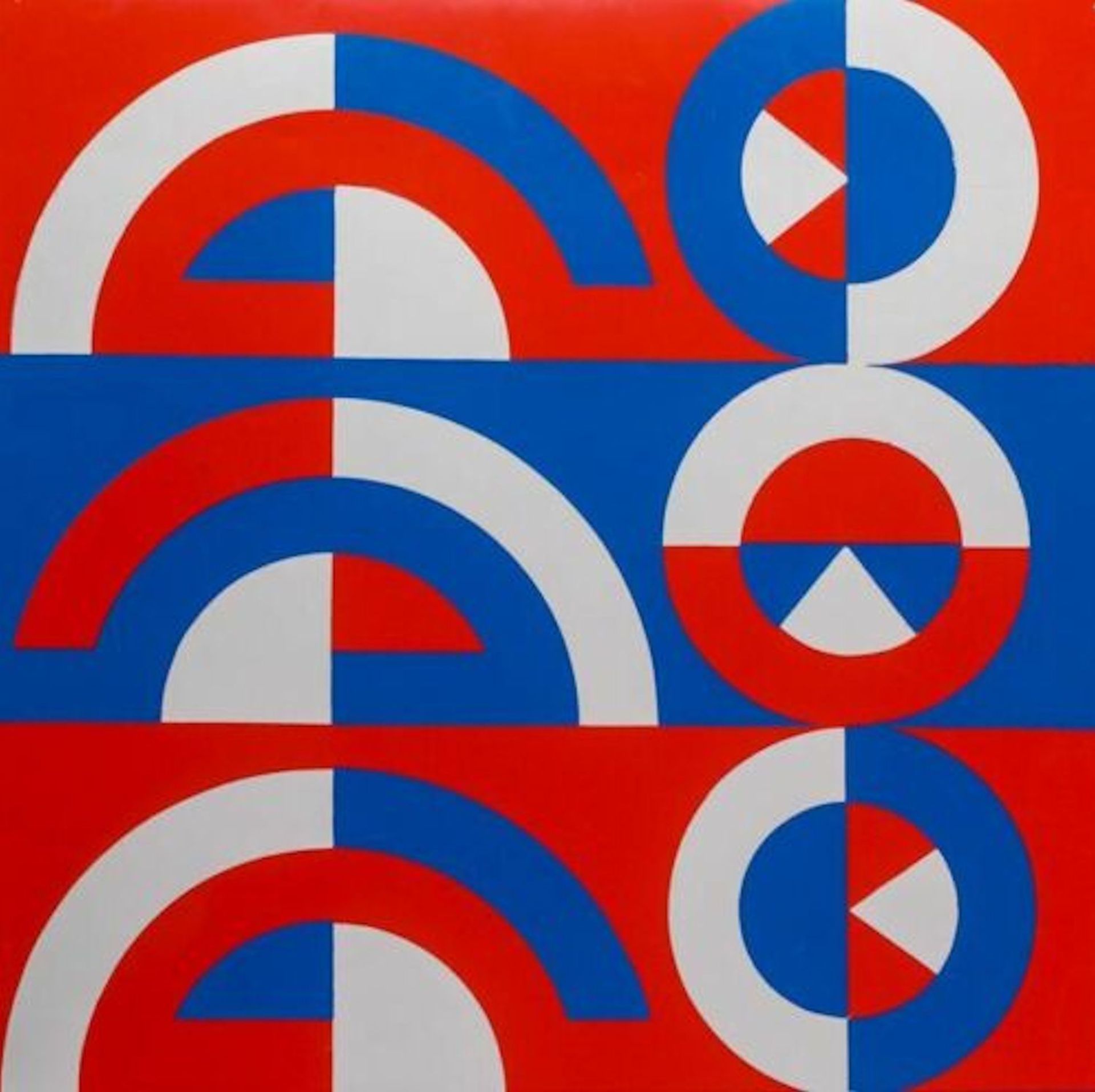 Jacques Tissinier (1936-2018) Patterns 1970 Original silkscreen hand signed and [...]