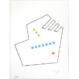 Salvador Presta Coloured Composition, 1990 Original screenprint Hand signed [...]