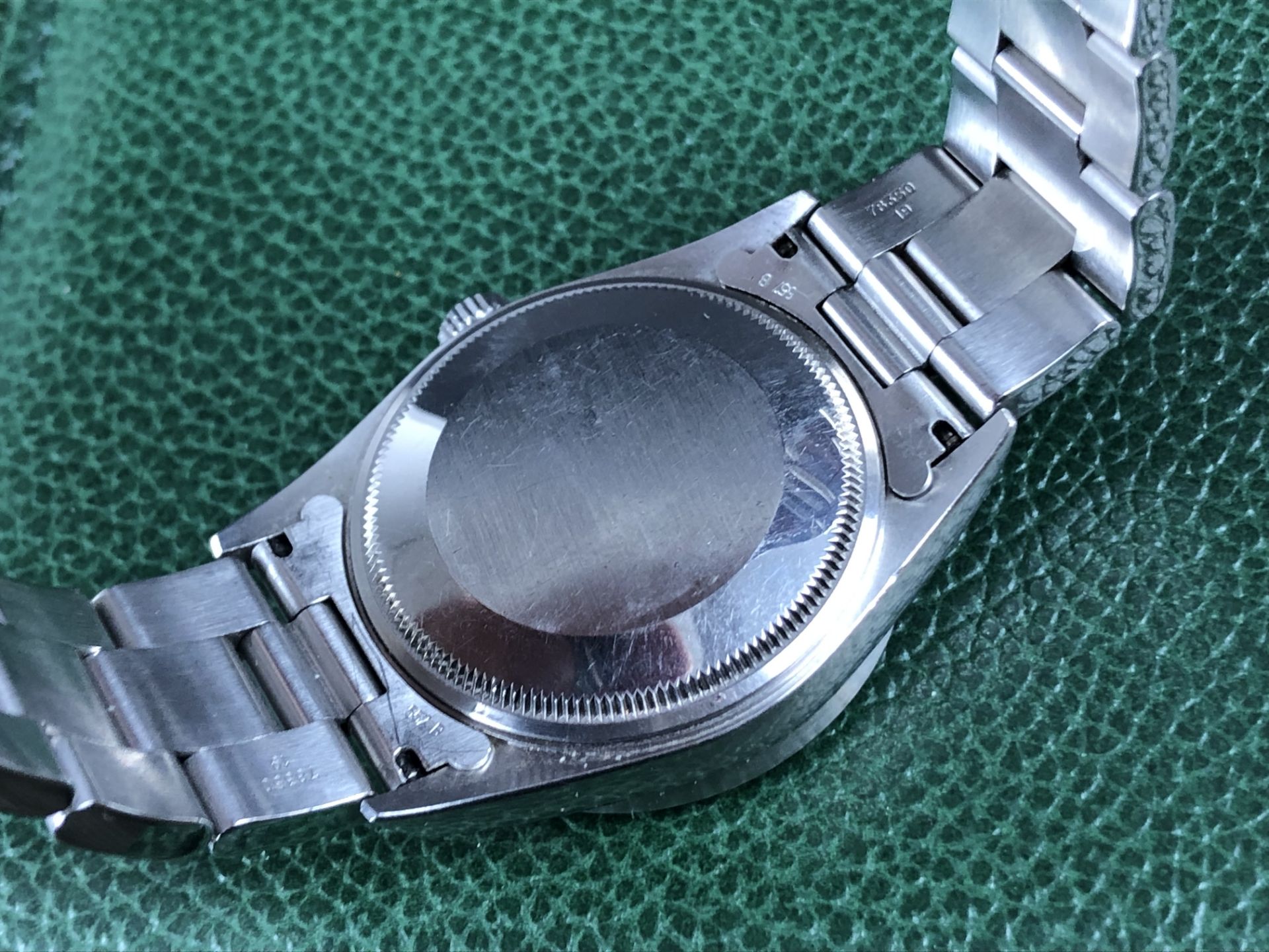 ROLEX. Oyster Perpetual Air King, bracelet acier, numéro P702673 et 14010, dans sa [...] - Bild 4 aus 4