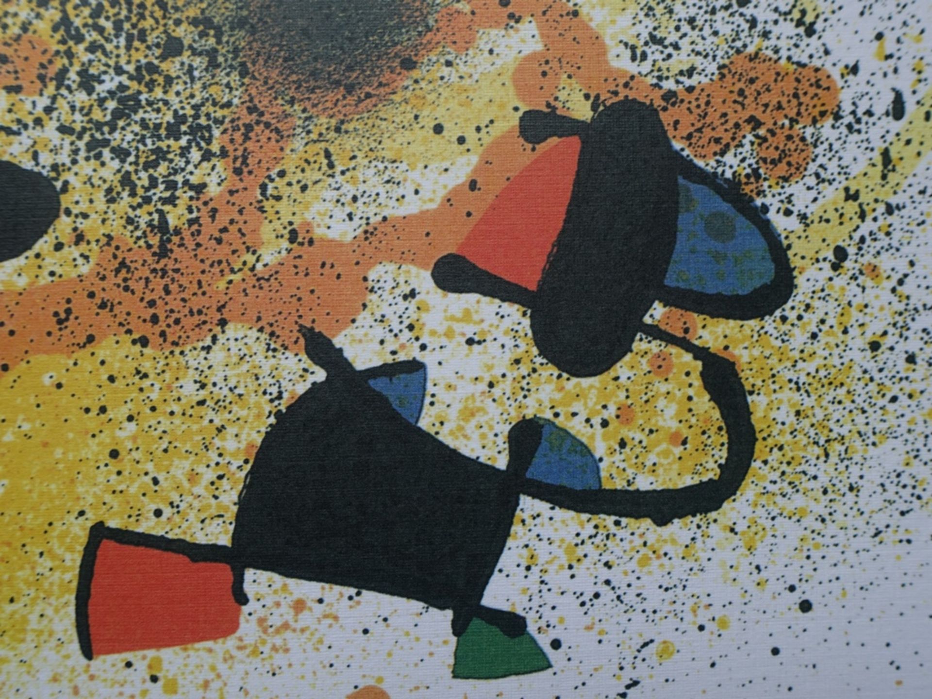 JOAN MIRO (1893-1983) (after) Sculpture II Very beautiful lithographic impression [...] - Bild 8 aus 12