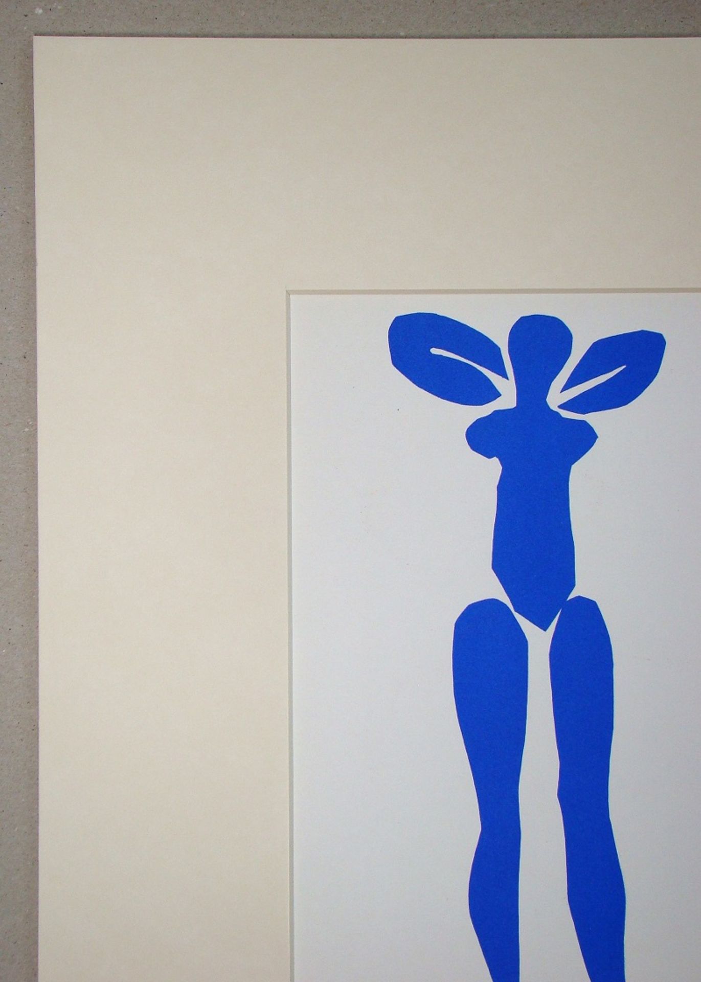 Henri Matisse (after) Blue standing nude, 1961 Lithograph in colours on wove paper [...] - Bild 4 aus 10