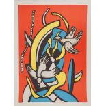 Fernand LÉGER (1881 - 1955) The birds Colored Lithograph On vellum 61.5 x 45 [...]