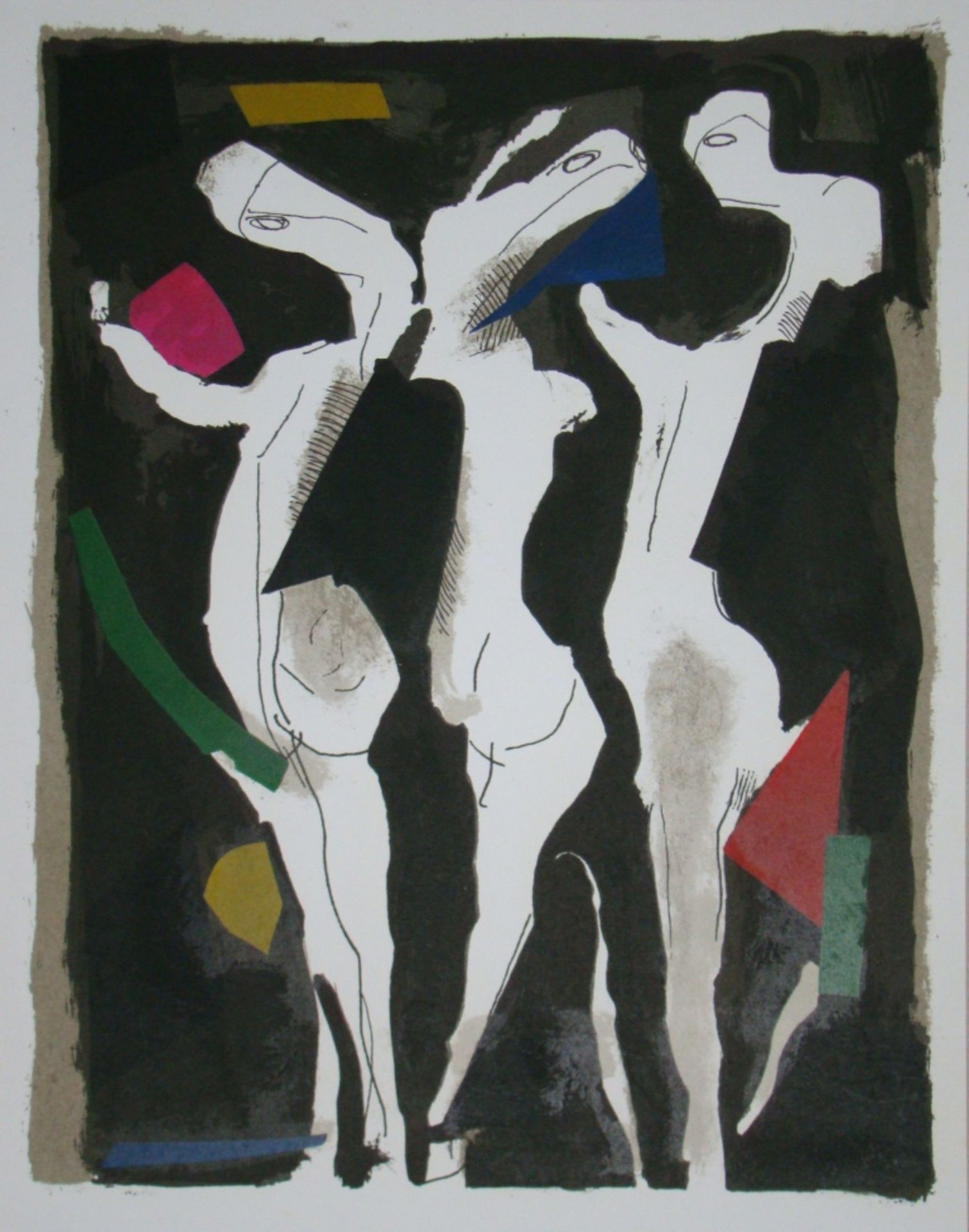 Marino MARINI (1901 - 1980) Le sacre de printemps, 1973 Original lithograph in [...]