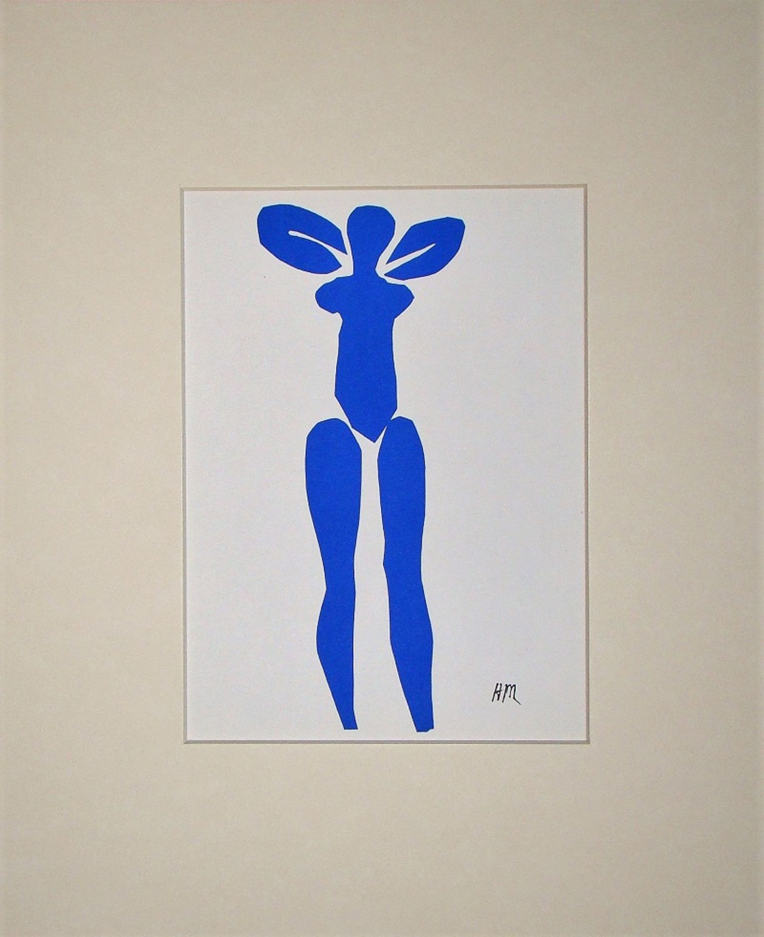 Henri Matisse (after) Blue standing nude, 1961 Lithograph in colours on wove paper [...] - Bild 10 aus 10