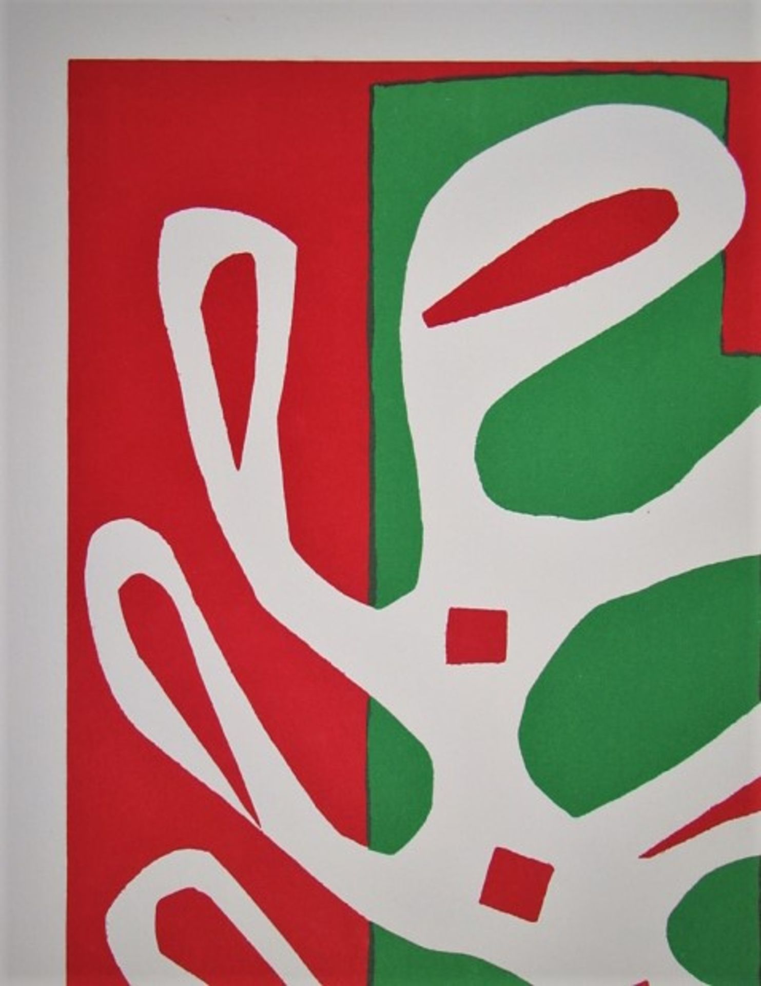 HENRI MATISSE (after) Seaweed on red and green background, 1965 Lithographie in 2 [...] - Bild 4 aus 8