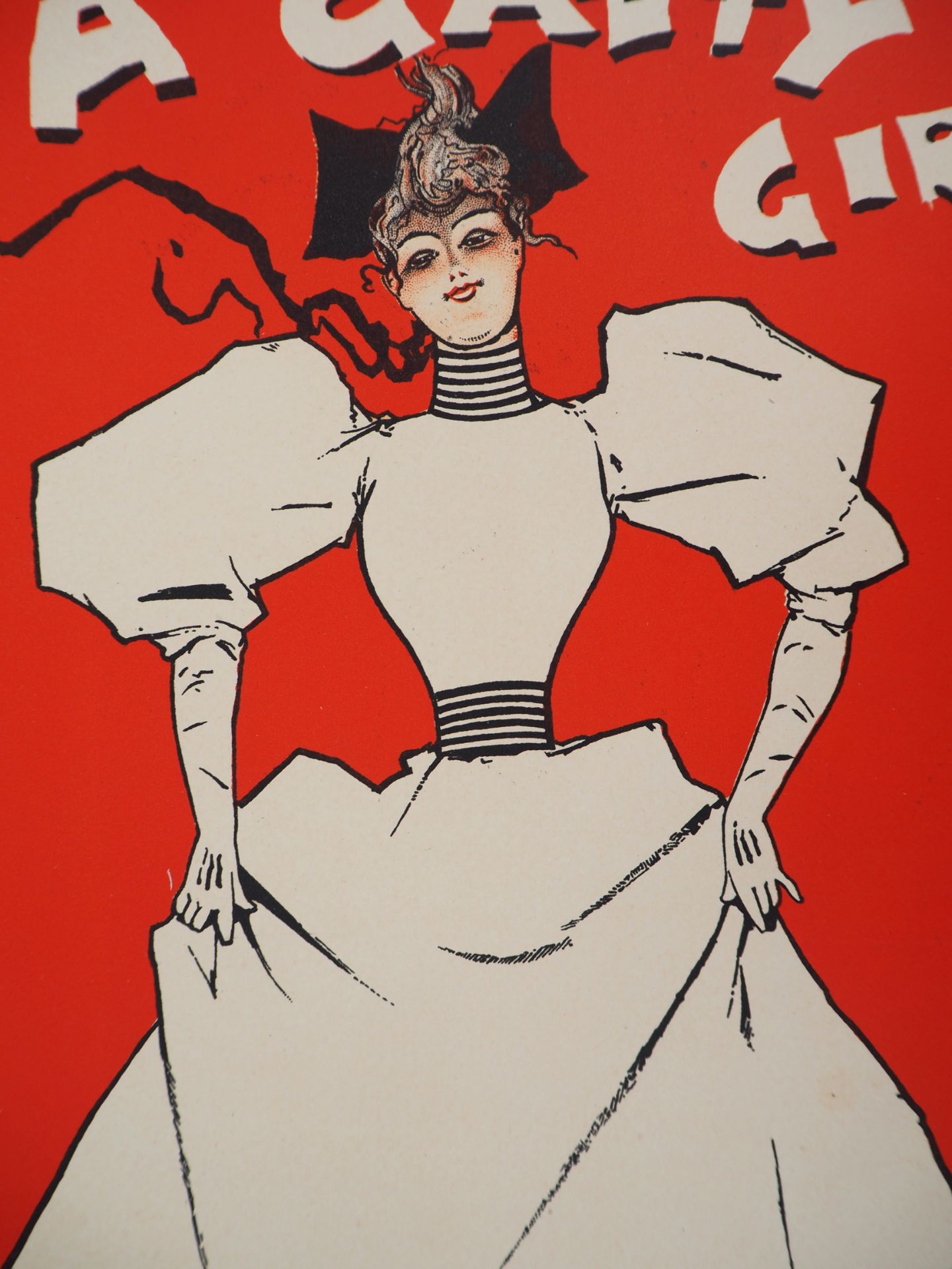 Dudley Hardy A Gaiety Girl, 1895 Lithograph Printed signature in the plate On [...] - Bild 8 aus 8