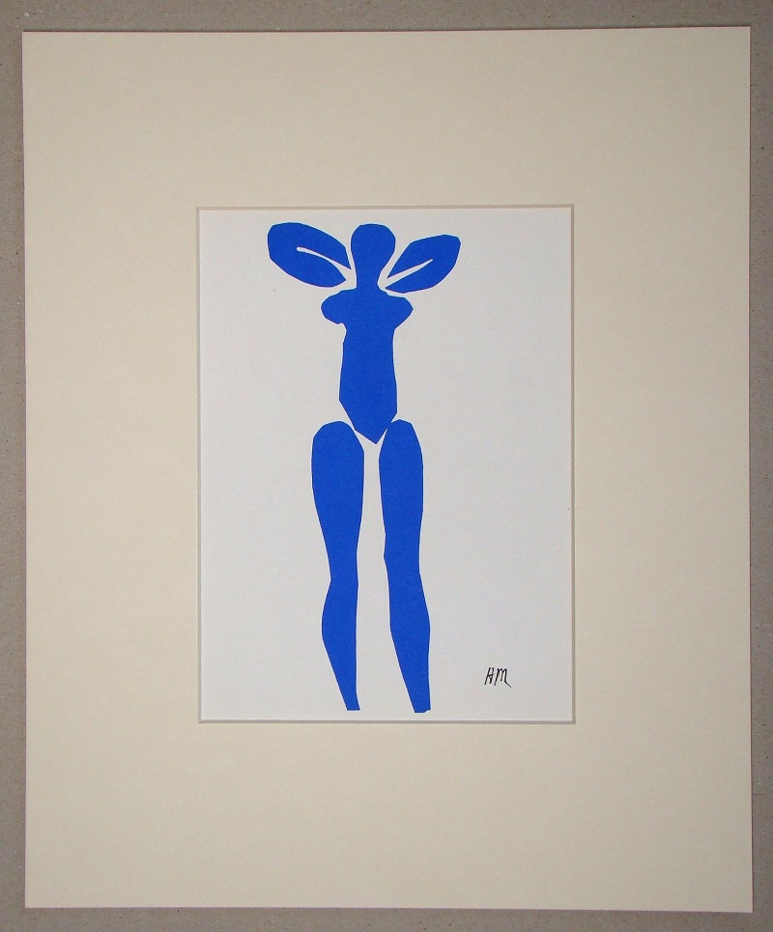 Henri Matisse (after) Blue standing nude, 1961 Lithograph in colours on wove paper [...] - Bild 3 aus 10