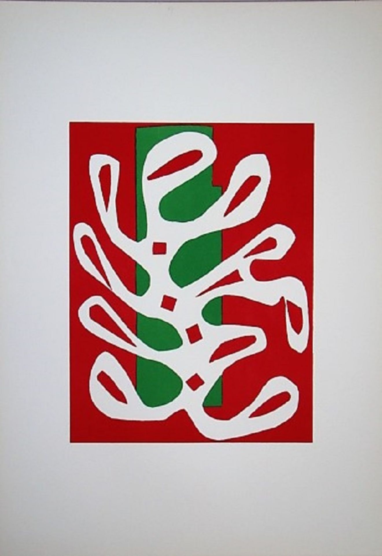 HENRI MATISSE (after) Seaweed on red and green background, 1965 Lithographie in 2 [...] - Bild 7 aus 8