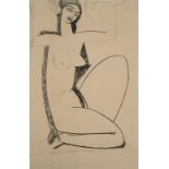 Amedeo MODIGLIANI Caryatid, 1959 Lithograph after an artist's drawing On thick paper [...]