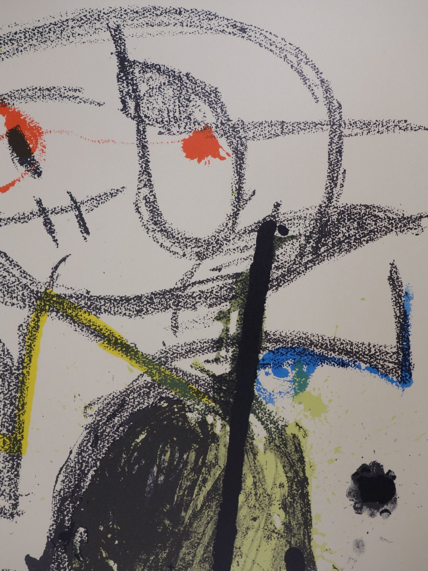 Joan Miro Miro : Œuvres récentes Color lithograph 82 x 57 cm on art paper Printed [...] - Bild 2 aus 5