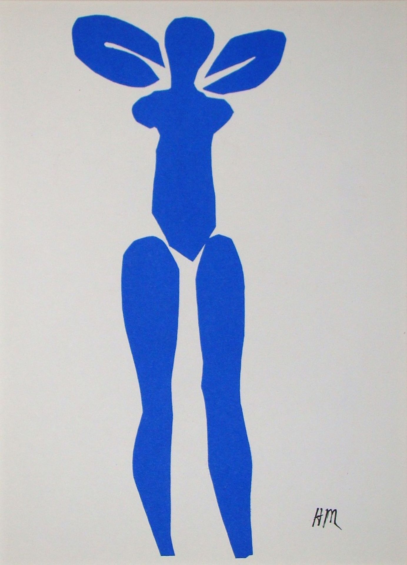 Henri Matisse (after) Blue standing nude, 1961 Lithograph in colours on wove paper [...]