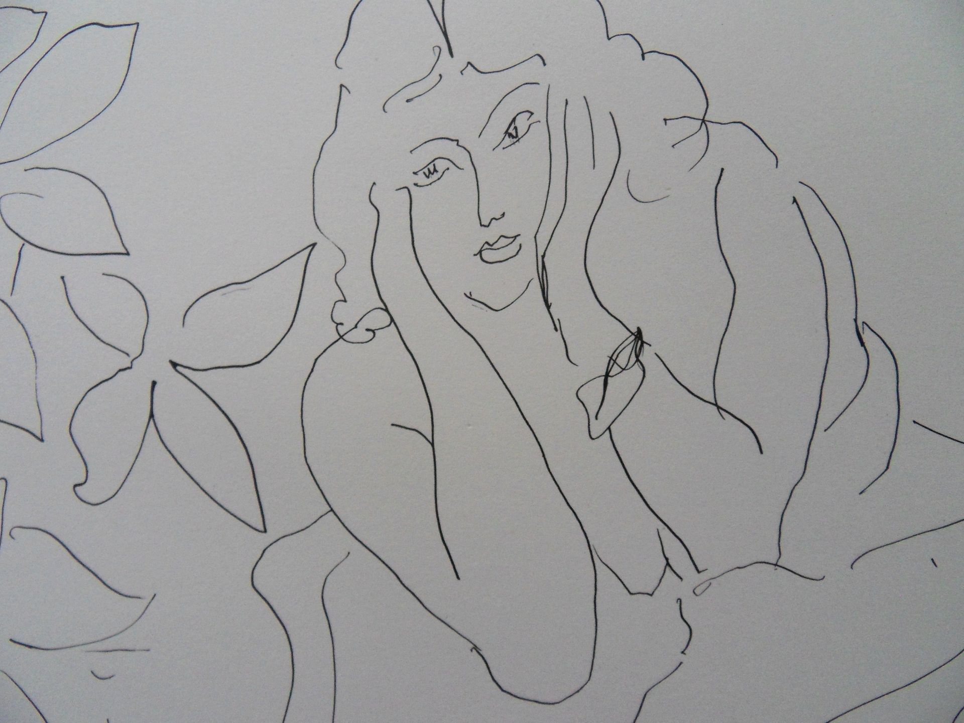 Henri Matisse (after) (1869-1954) Young worried woman, 1943 Lithograph on fine [...] - Bild 3 aus 4