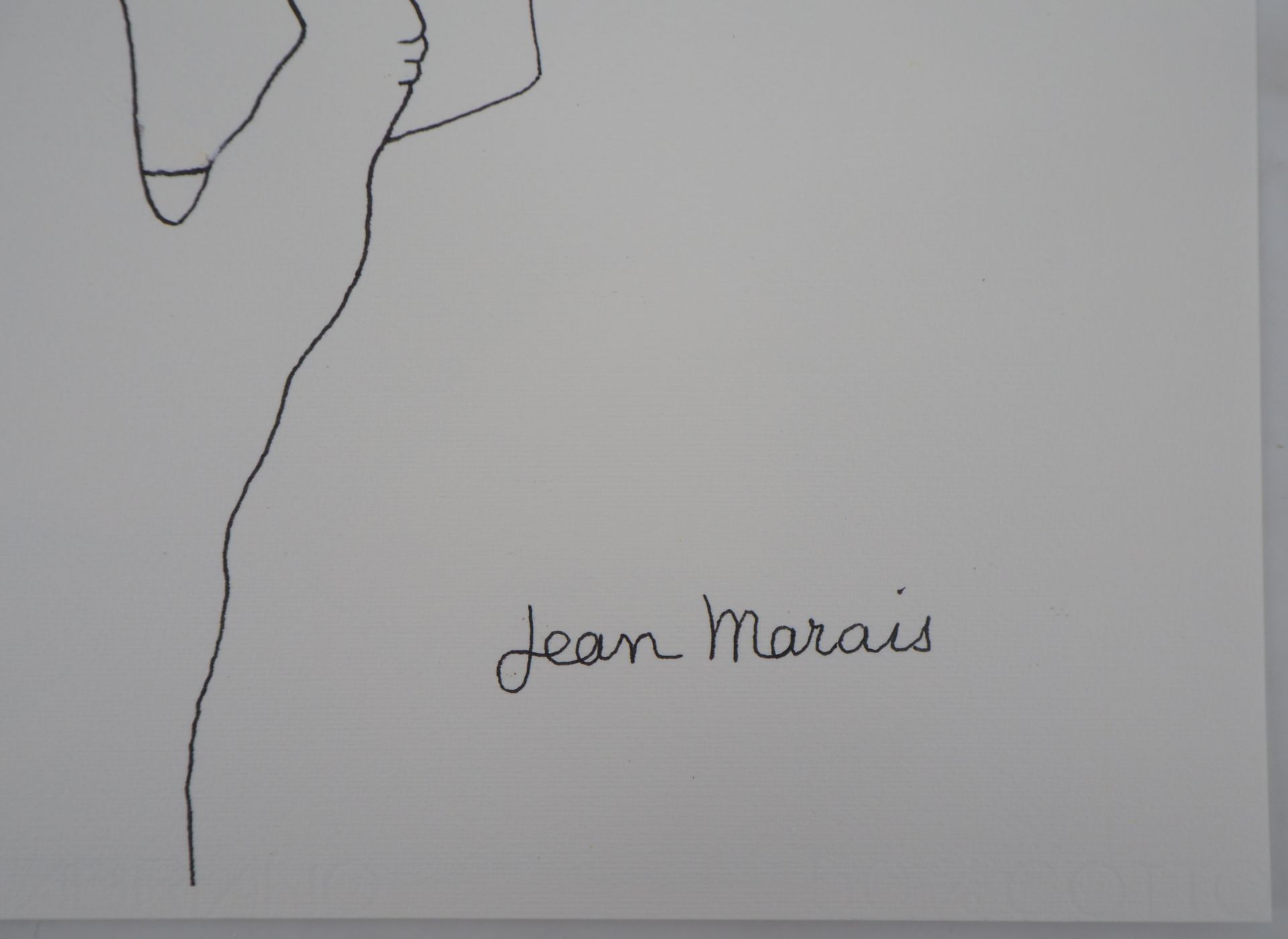 Jean MARAIS (1913 - 1998) The flower woman Offset lithograph (printed tone by tone) [...] - Bild 3 aus 6