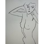 Henri MATISSE Nude Claude Lithograph based on a drawing by the artist; probably a [...]