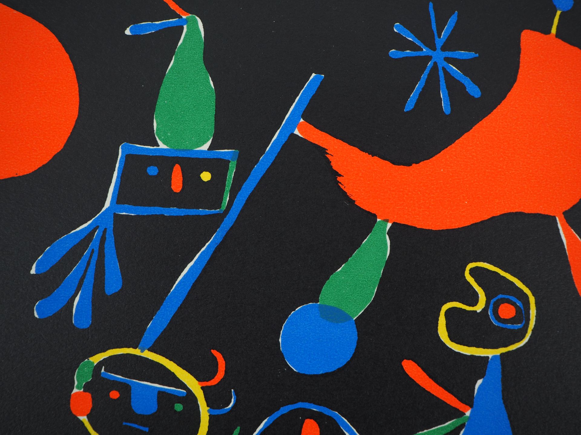 Joan Miro (after) People in the stars, 1949 Lithograph and stencil after an oil by [...] - Bild 4 aus 5