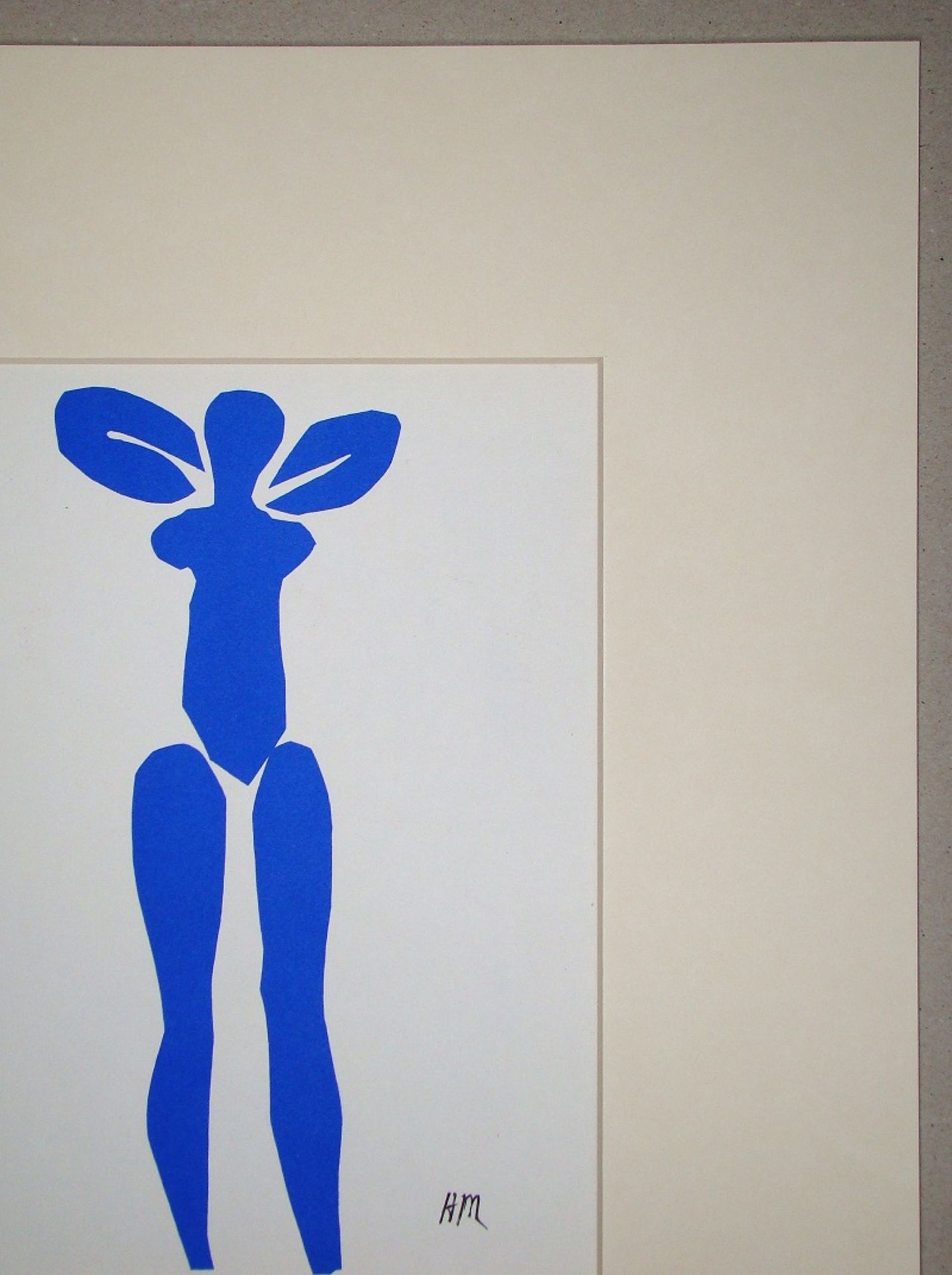 Henri Matisse (after) Blue standing nude, 1961 Lithograph in colours on wove paper [...] - Bild 5 aus 10