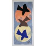 Georges Braque Soleil et Lune, 1959 Lithograph in colours on wove paper, executed [...]