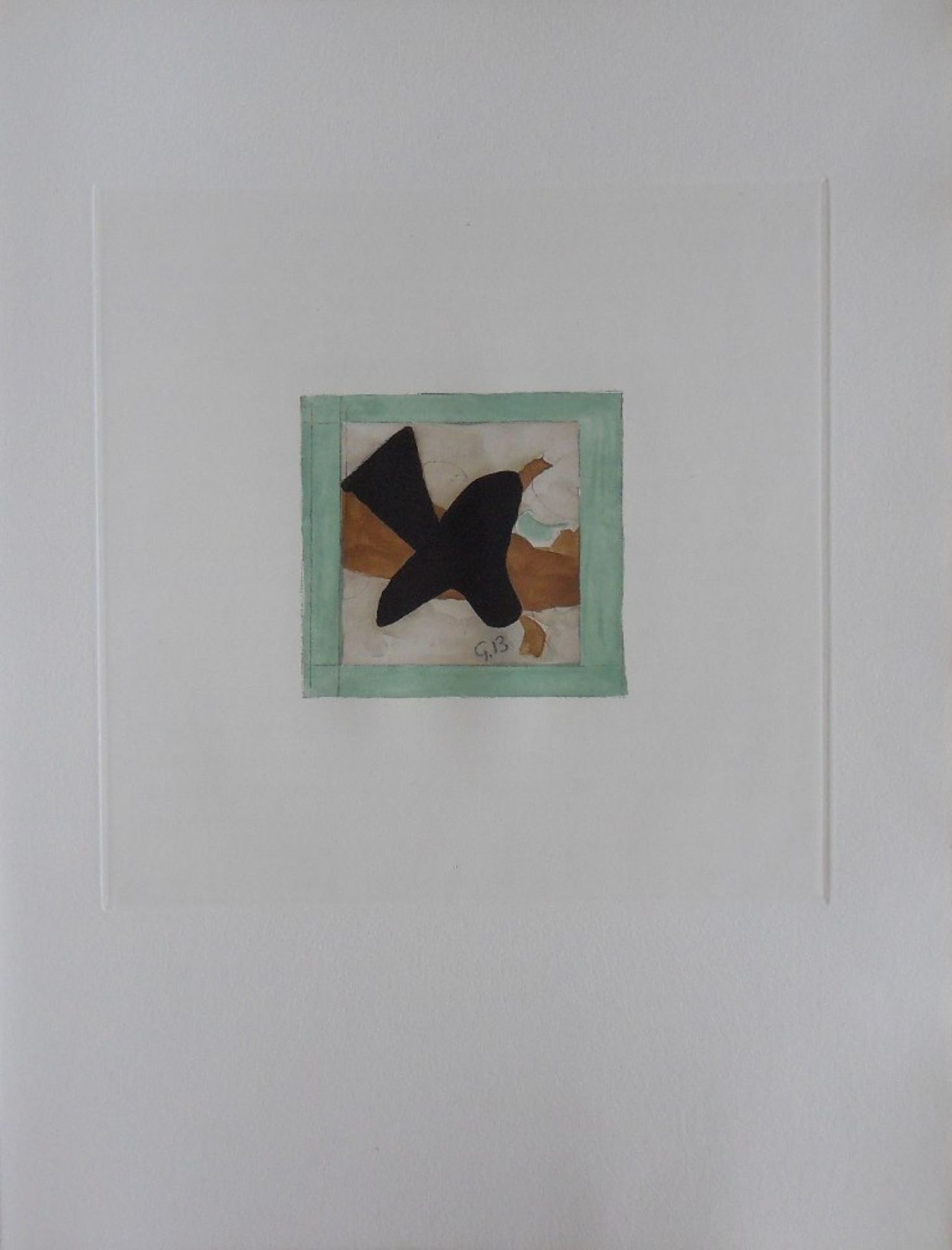 Georges BRAQUE Flying bird Etching and aquatint (printed in Crommelynck [...] - Bild 3 aus 4