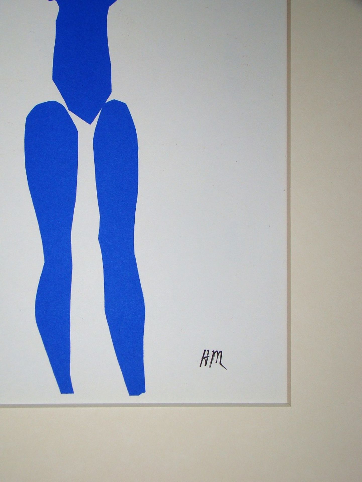 Henri Matisse (after) Blue standing nude, 1961 Lithograph in colours on wove paper [...] - Bild 8 aus 10