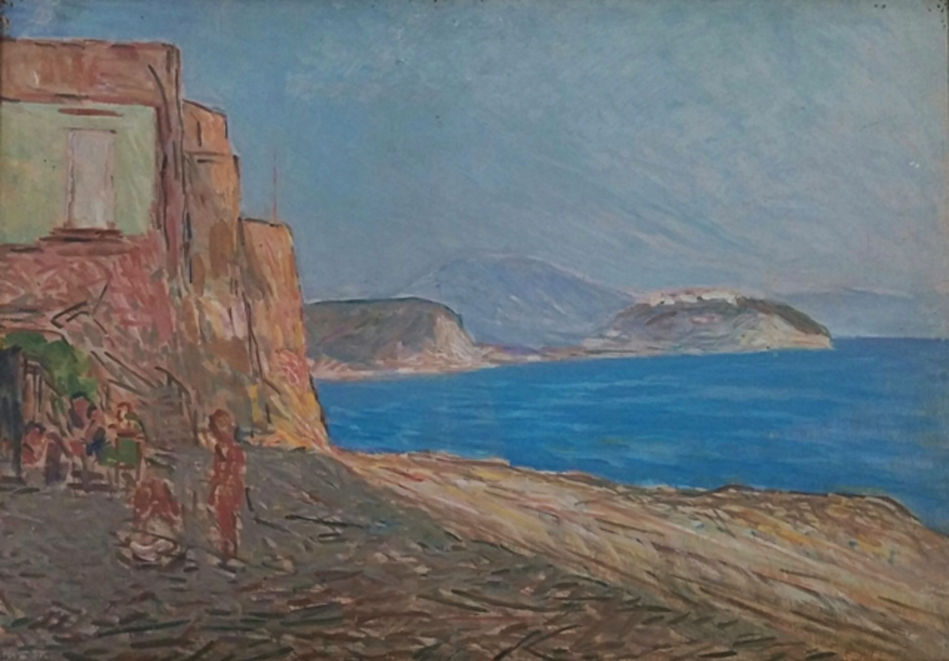 Giovanni MALESCI Gulf of Pozzuoli, 1955 Oil on wood 48,5 x 34 cm ____ After the [...]