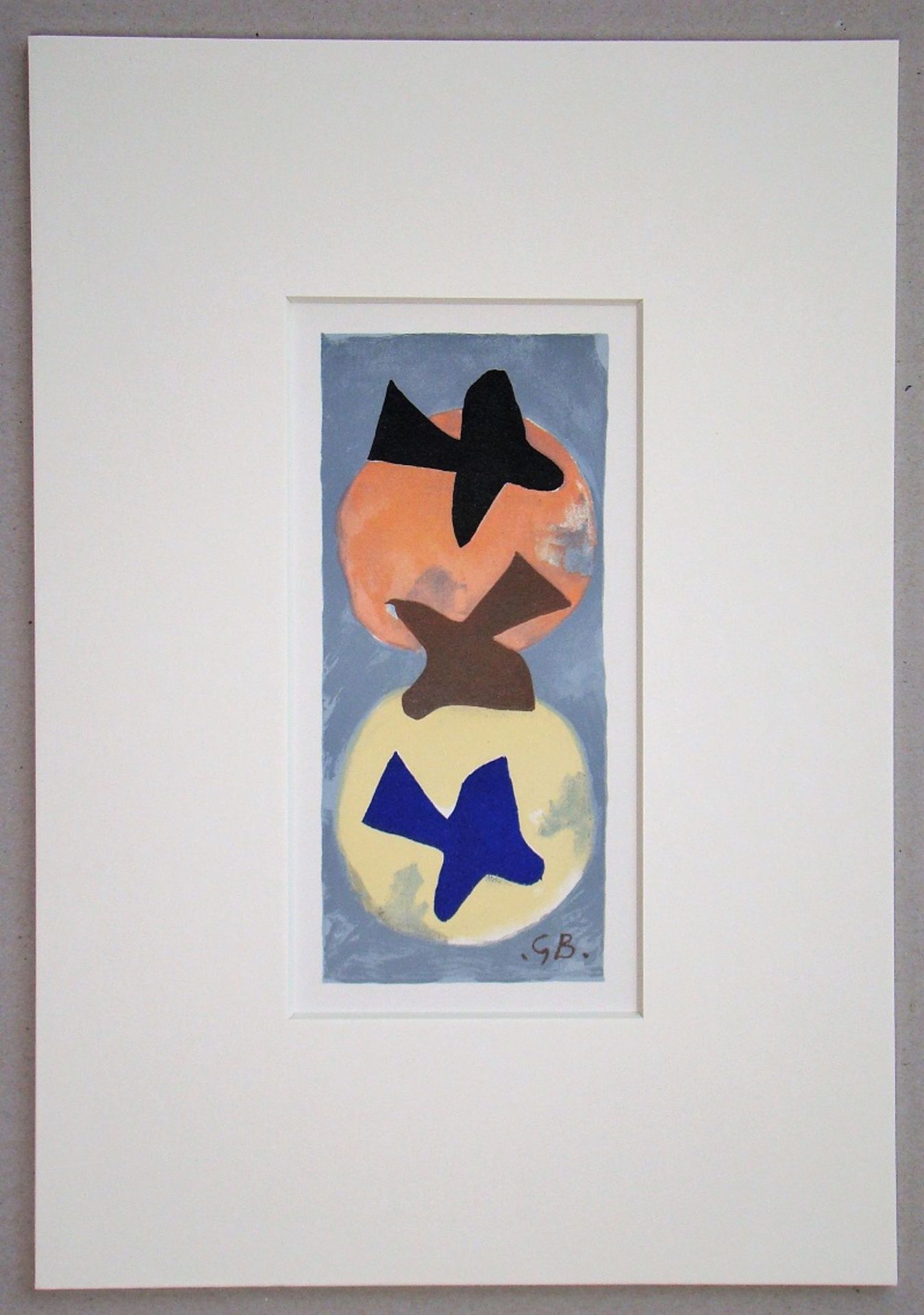 Georges Braque Soleil et Lune, 1959 Lithograph in colours on wove paper, executed [...] - Bild 10 aus 12