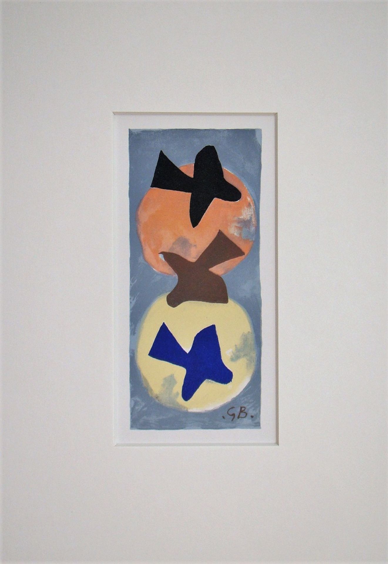 Georges Braque Soleil et Lune, 1959 Lithograph in colours on wove paper, executed [...] - Bild 5 aus 12