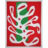 HENRI MATISSE (after) Seaweed on red and green background, 1965 Lithographie in 2 [...]