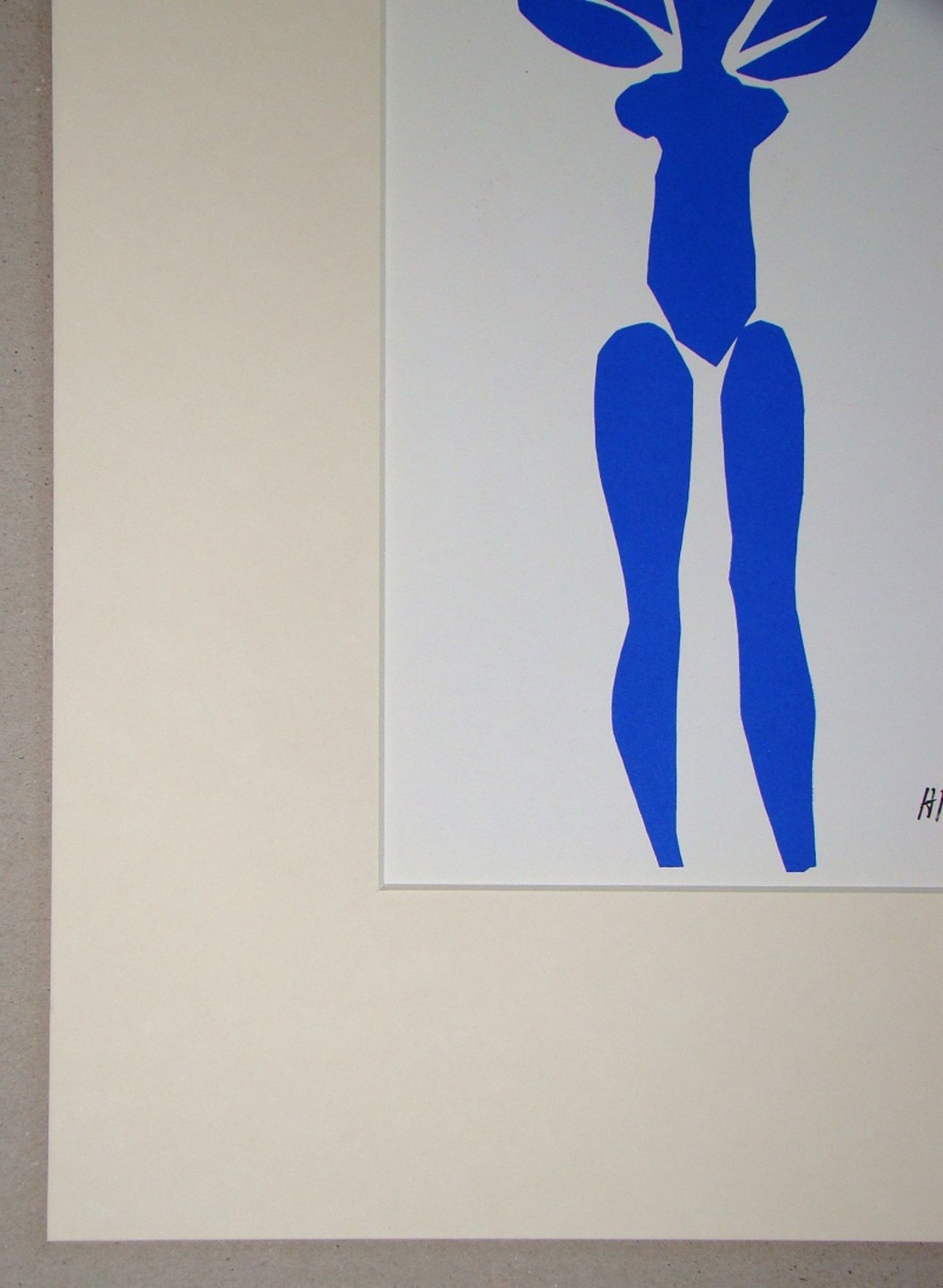 Henri Matisse (after) Blue standing nude, 1961 Lithograph in colours on wove paper [...] - Bild 6 aus 10