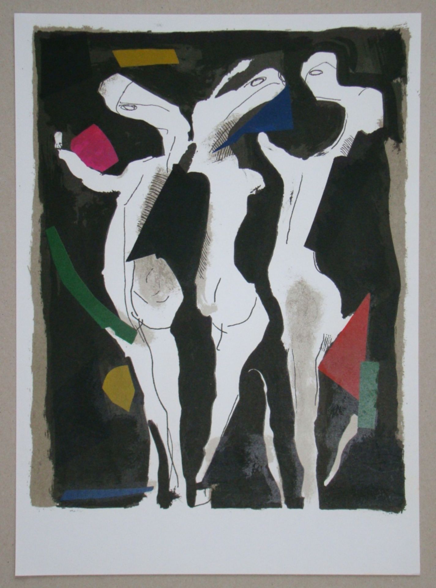 Marino MARINI (1901 - 1980) Le sacre de printemps, 1973 Original lithograph in [...] - Bild 2 aus 8