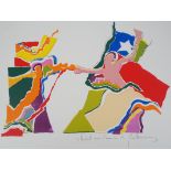 Guillermo NUÑEZ The Ultimate Battle Original colour screenprint Signed in pencil [...]