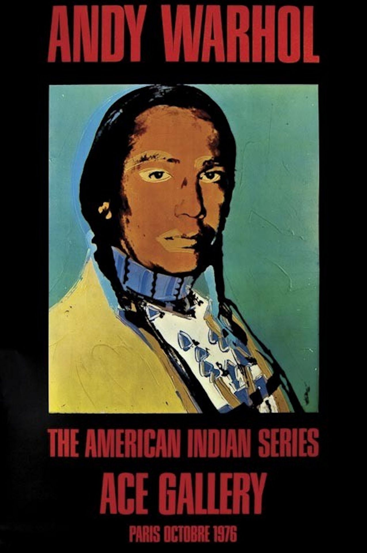 Andy WARHOL The American Indian Series Offset litograph, 1976 Signed by the [...]