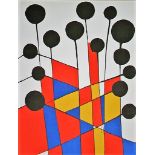 Alexander CALDER ( 1898 - 1976 ) Composition, 1971 Original lithograph in 4 colours [...]