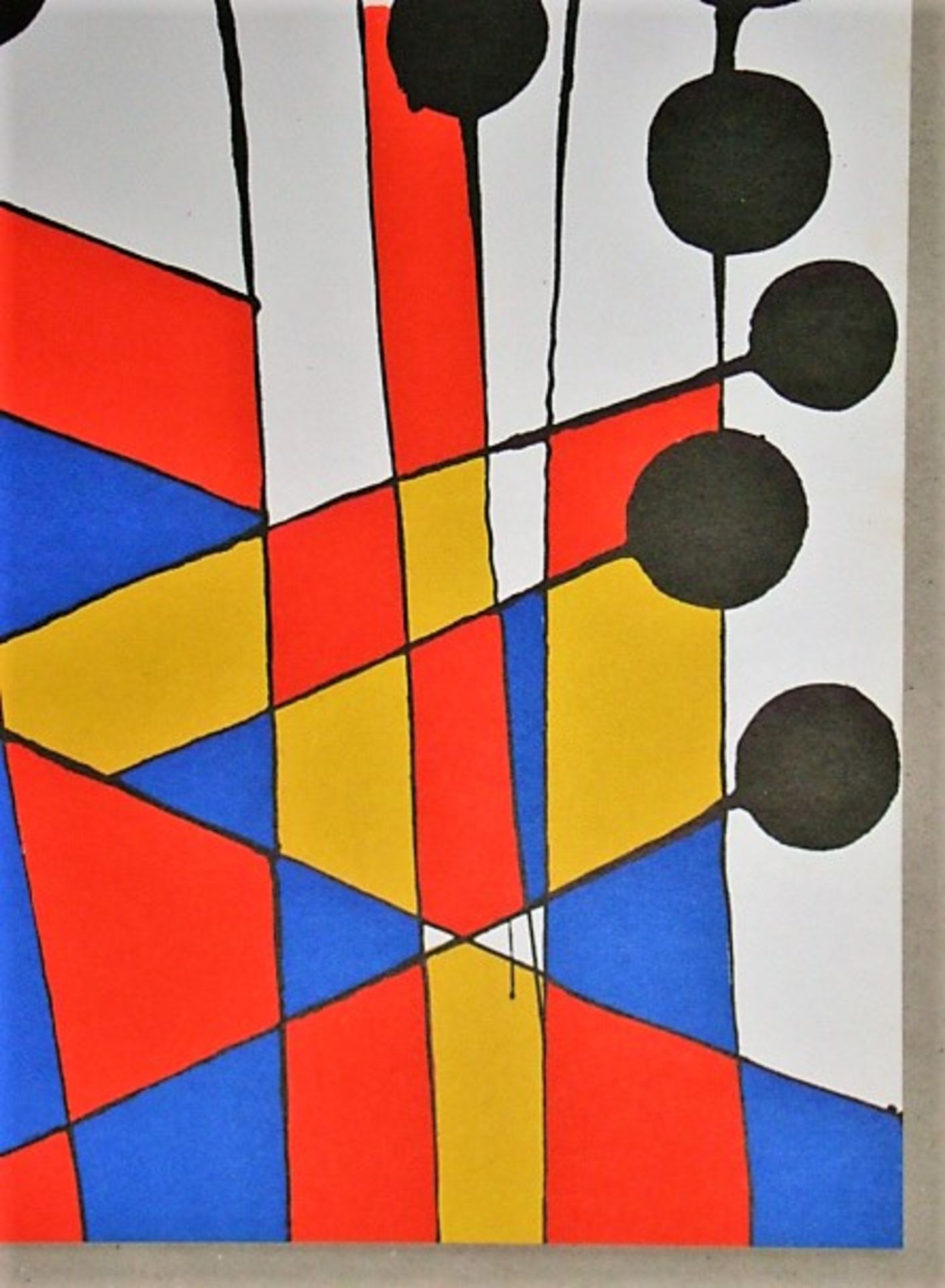 Alexander CALDER ( 1898 - 1976 ) Composition, 1971 Original lithograph in 4 colours [...] - Bild 6 aus 8