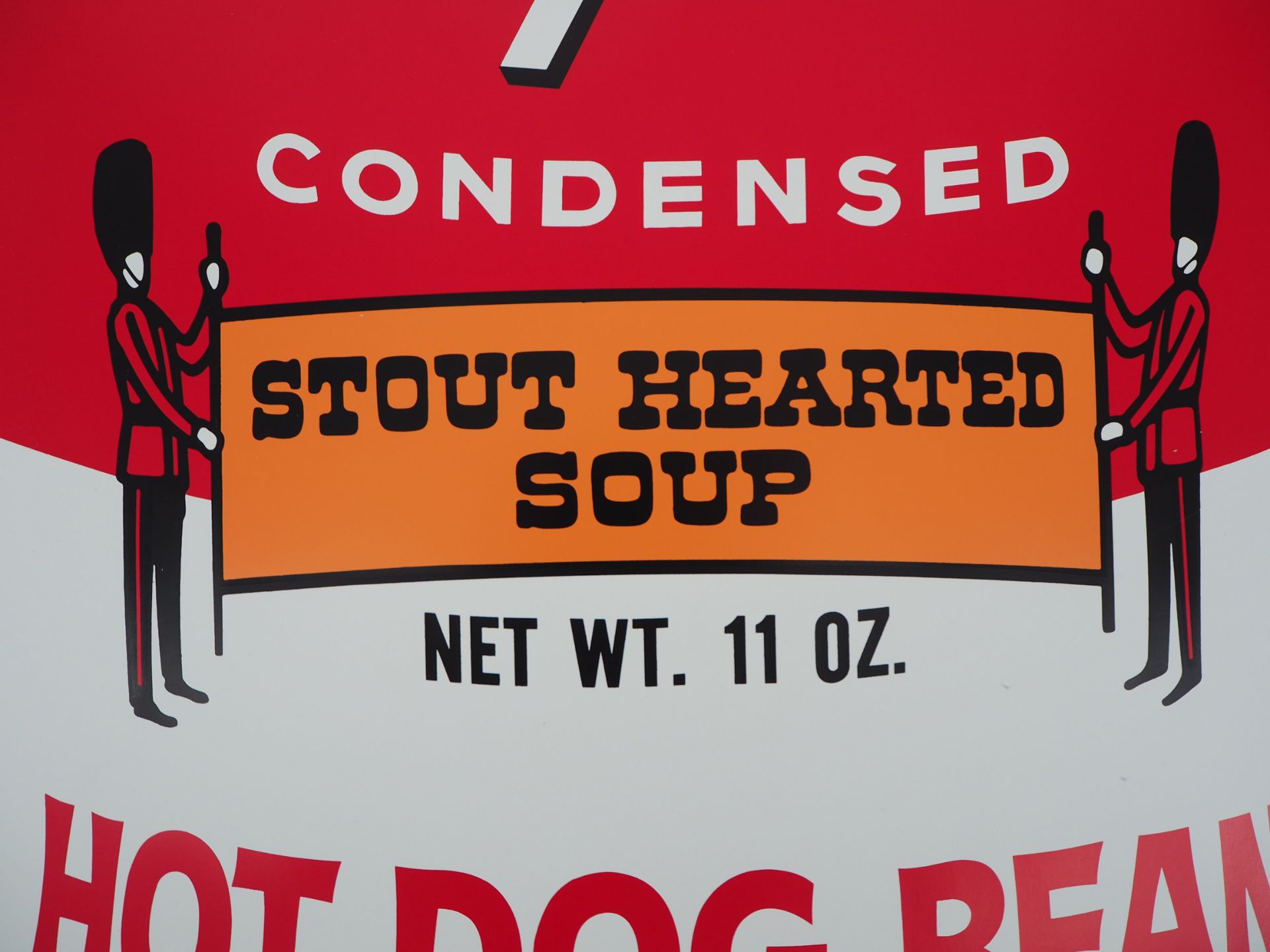 Andy WARHOL (after) Campbell's Soup - Stout Hearted Soup Silkscreen (tone-by-tone [...] - Bild 3 aus 4