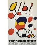 Alexander CALDER Abstract Composition Albi Offset poster, 1971 Printed signature On [...]