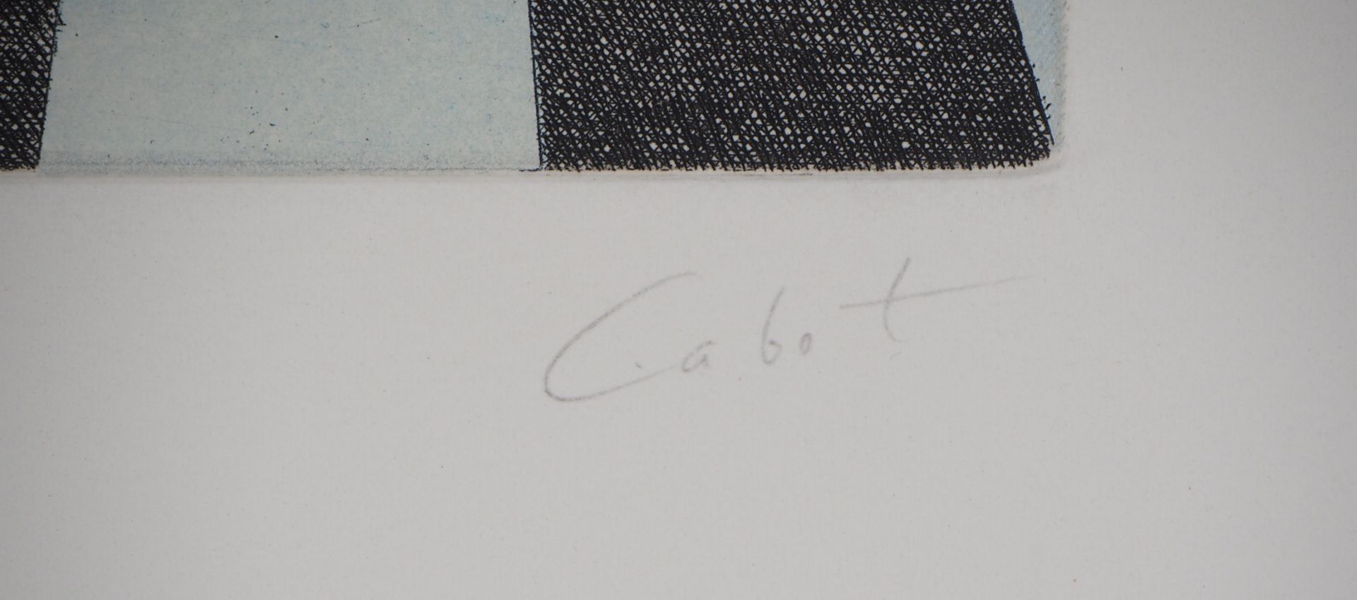 Roland CABOT You never know... Original engraving on Arches Vellum Signed and titled [...] - Bild 9 aus 9