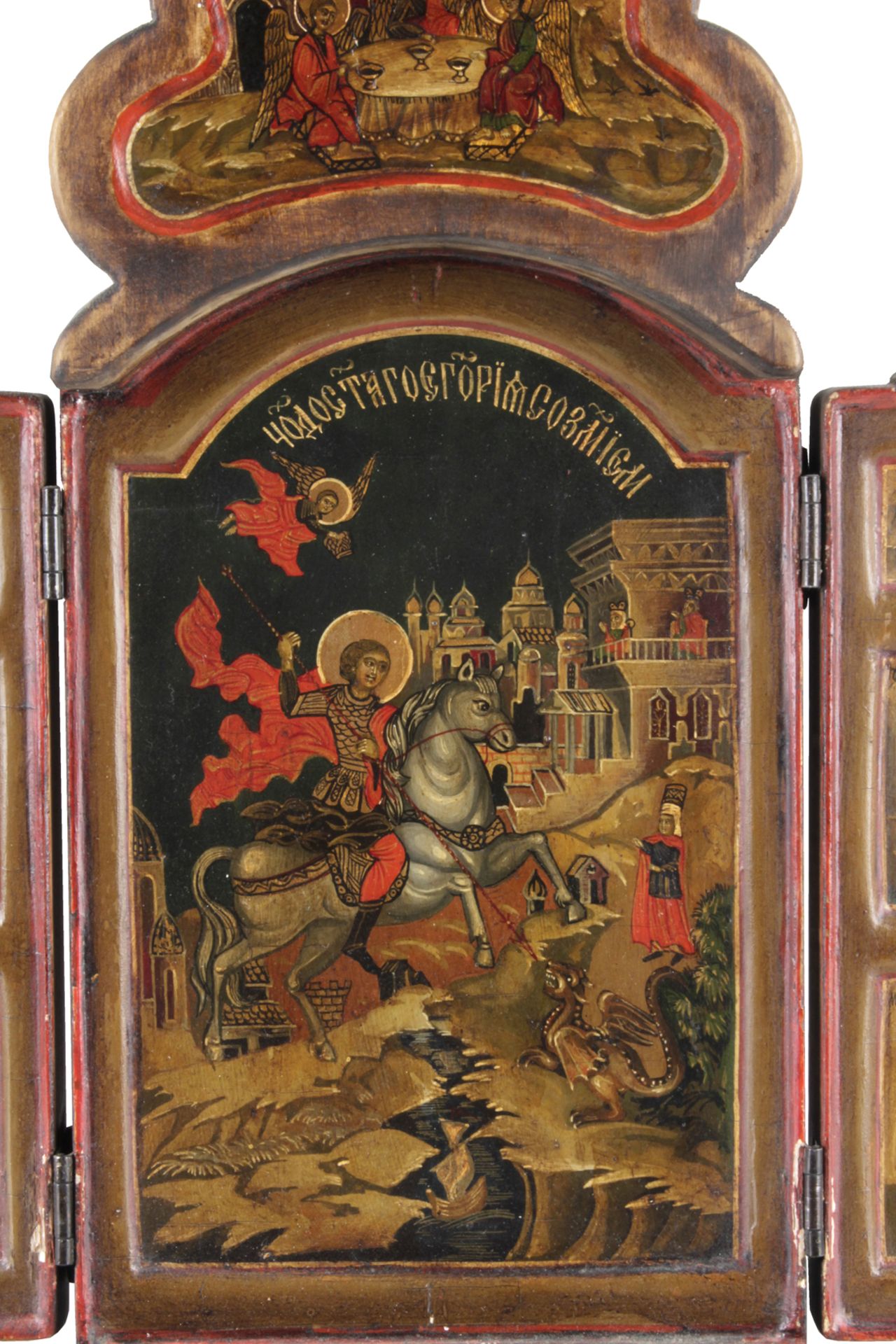 19th century Russian icon - Image 3 of 9
