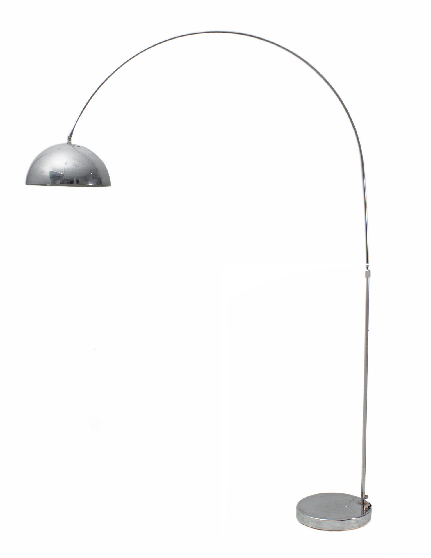 Achille and Giacomo Pier Castiglioni style Arco floor lamp circa 1960