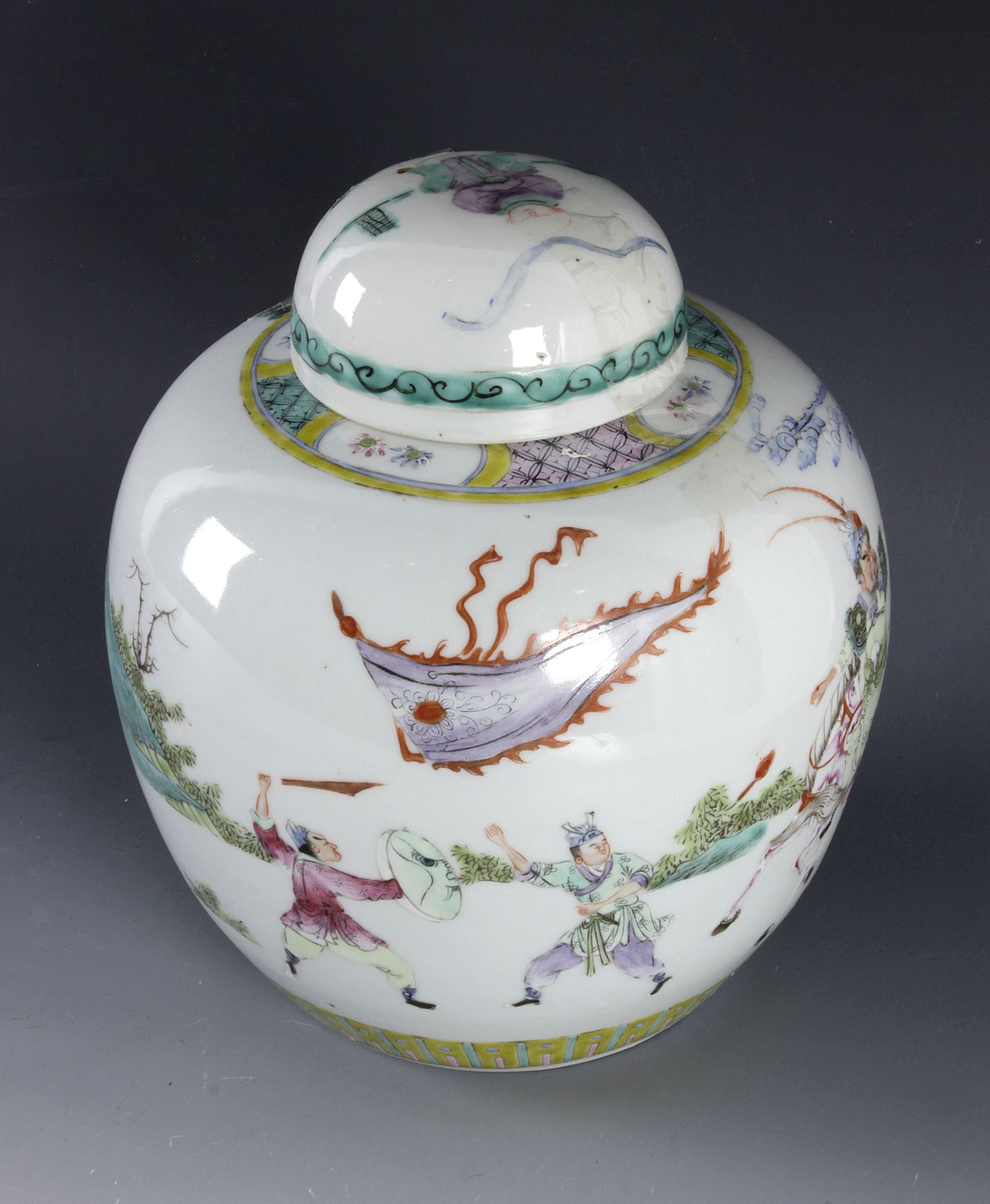 A 20th century Chinese porcelain ginger jar, Republic period - Image 3 of 3