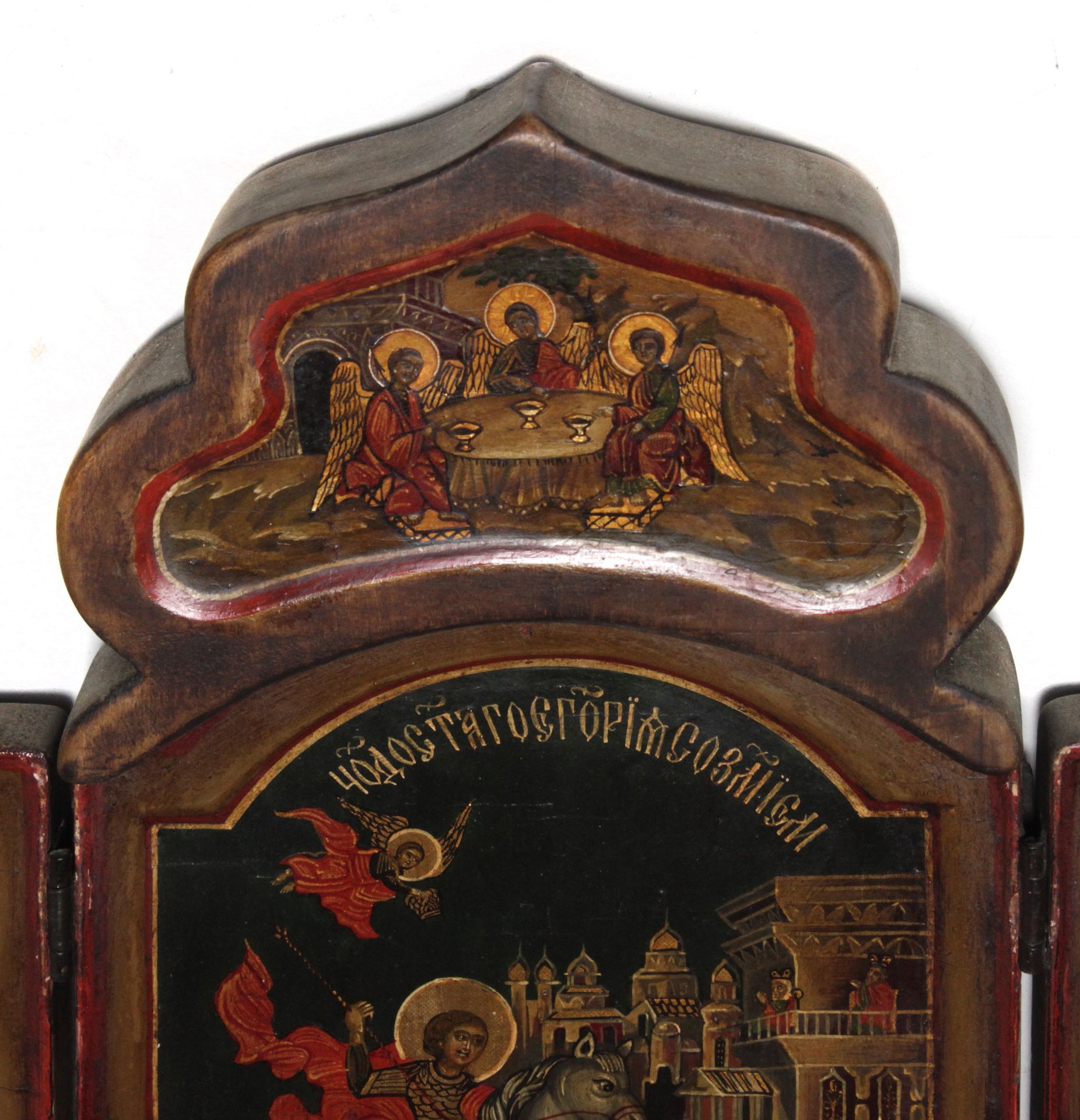 19th century Russian icon - Image 9 of 9