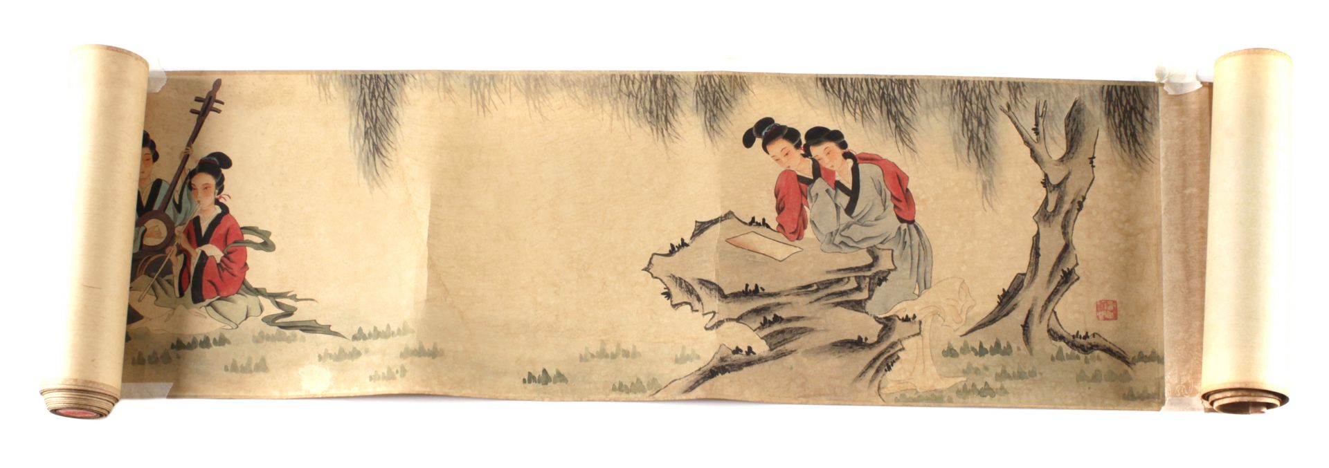 A 20th century Chinese scroll - Bild 5 aus 5