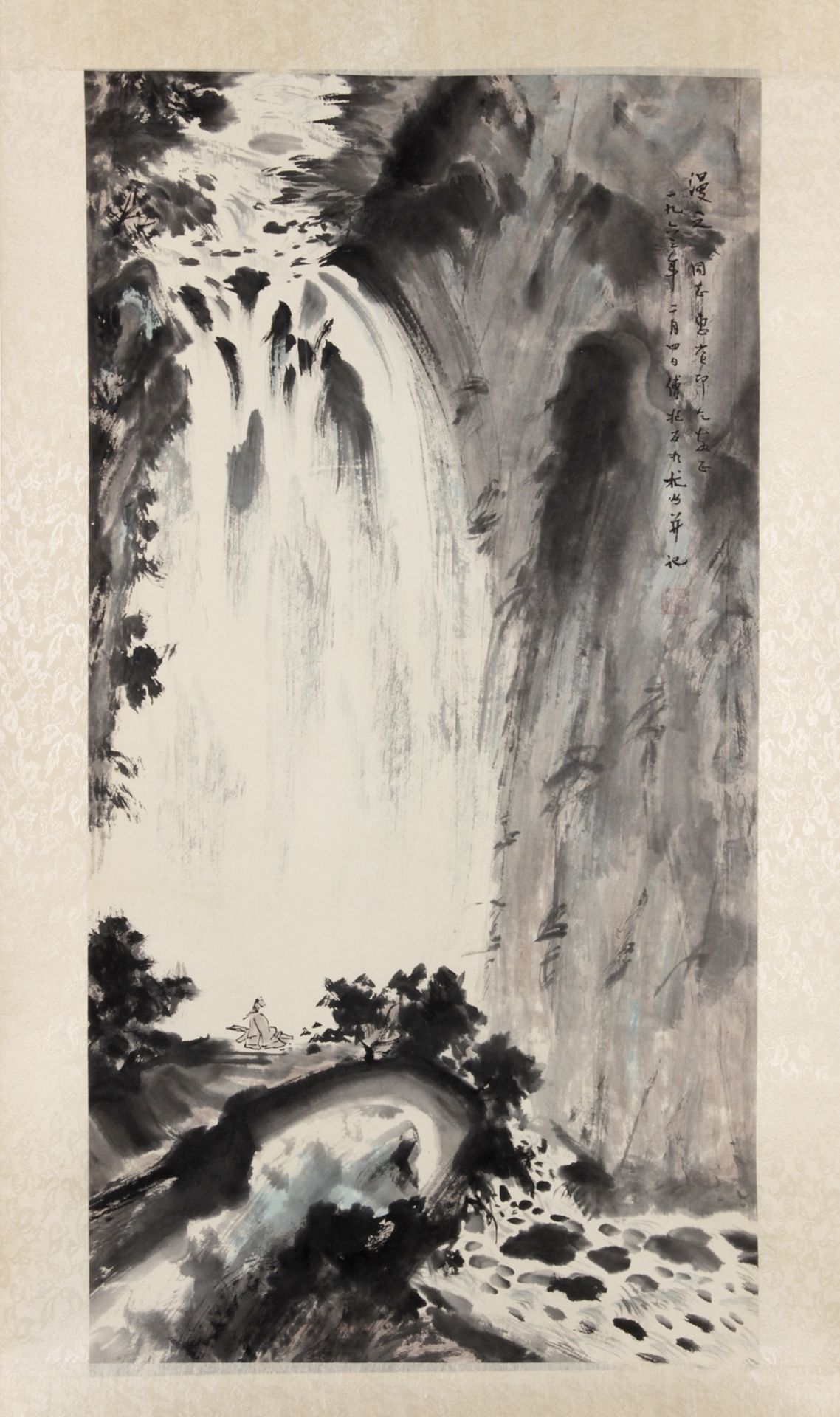 A 20th century Chinese scroll