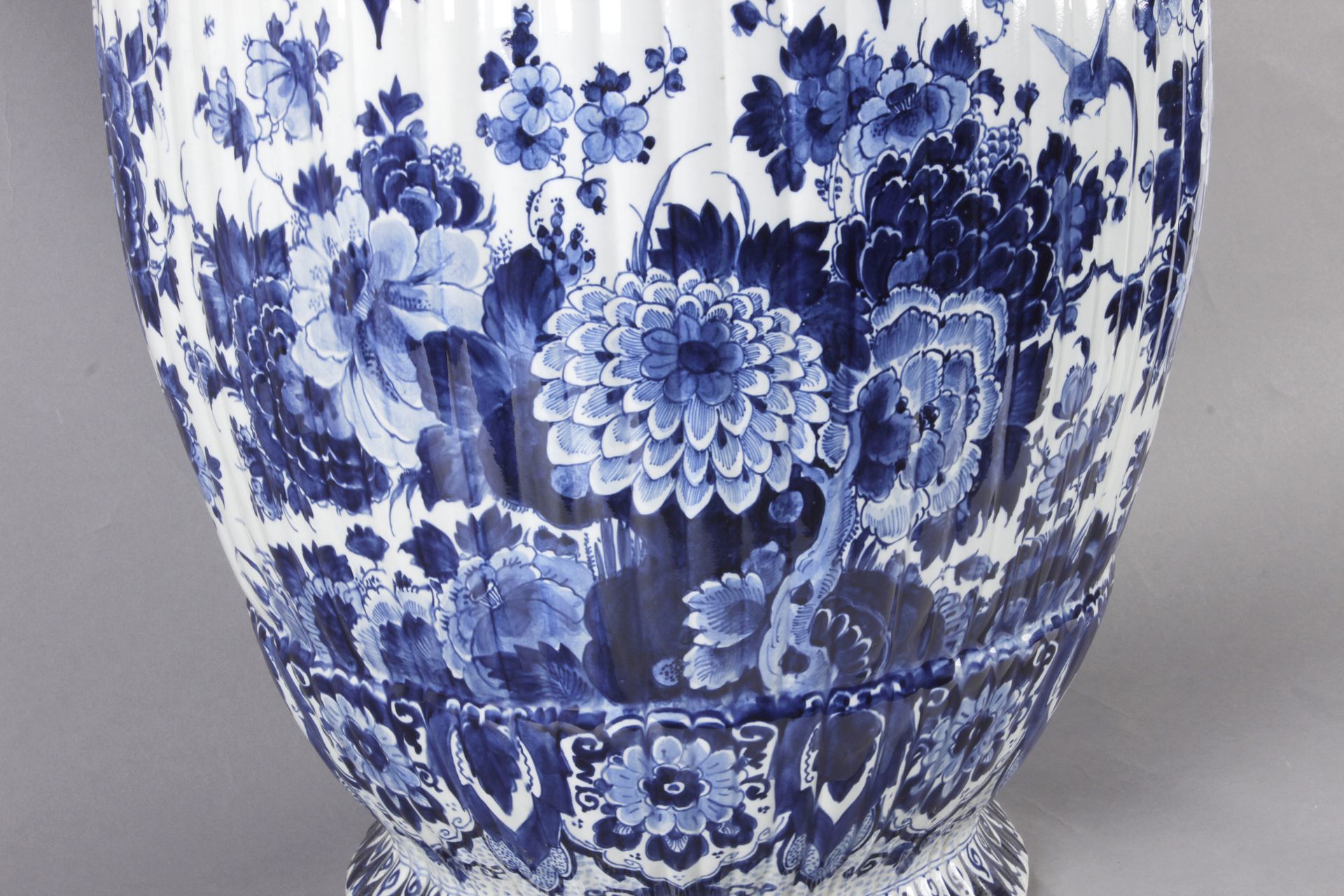19th century Dutch vase and cover in Delft porcelain - Bild 4 aus 5