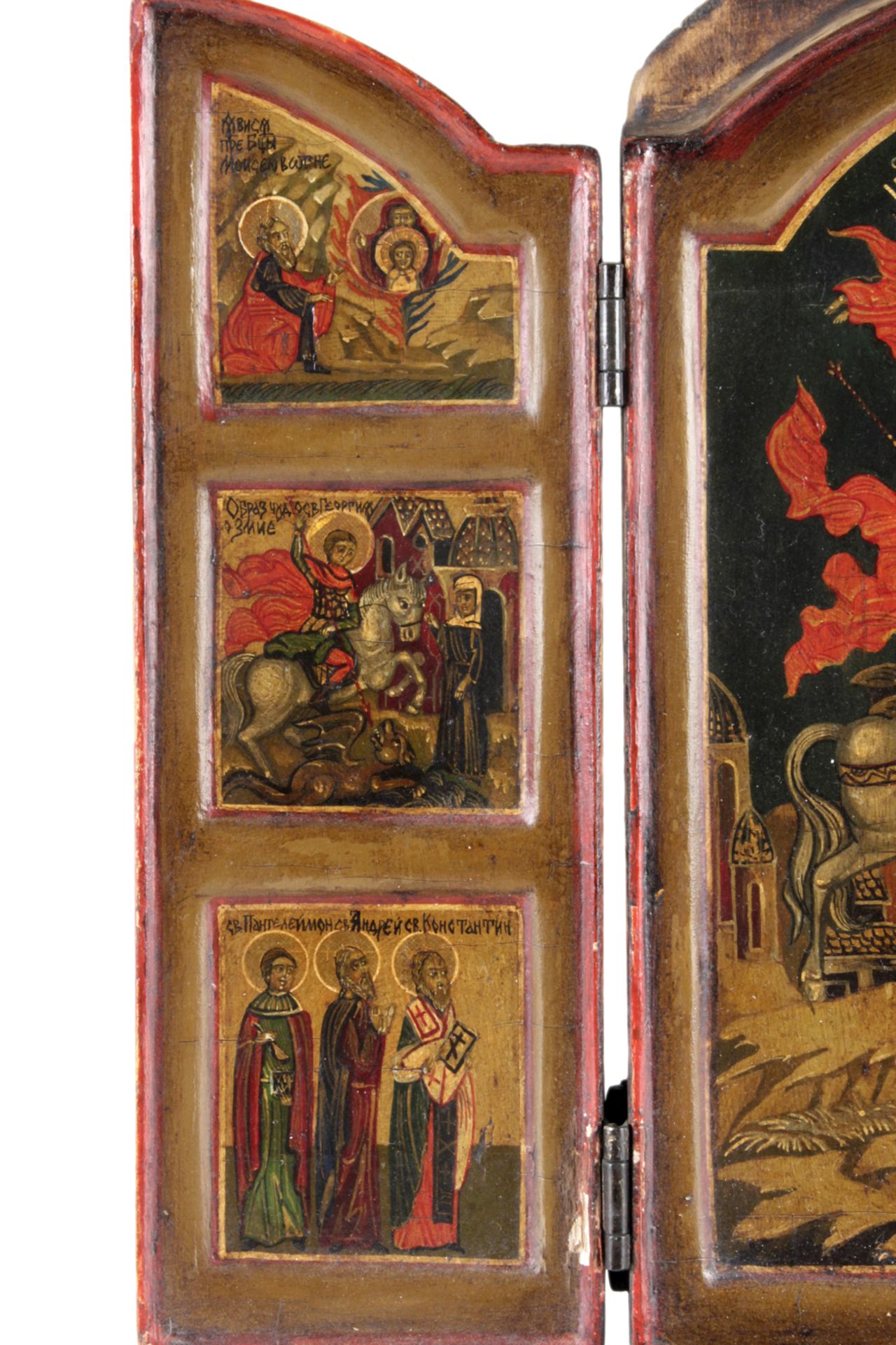 19th century Russian icon - Image 2 of 9