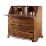 18th century Catalan walnut "canterano" filing cabinet