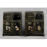 Two 20th century Chinese side cabinets