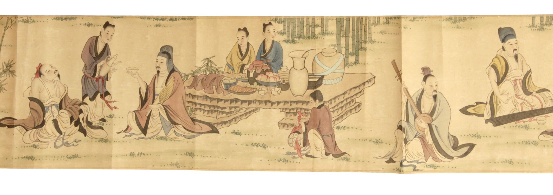 A 20th century Chinese scroll - Image 2 of 10