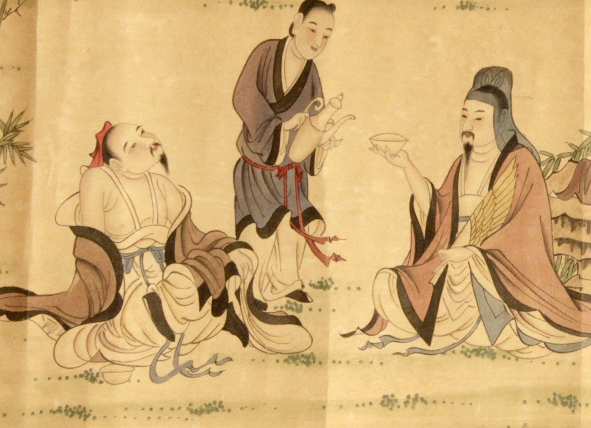 A 20th century Chinese scroll - Image 7 of 10